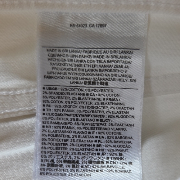 Banana Republic Women's White Skinny Jeans - Picture 4 of 11